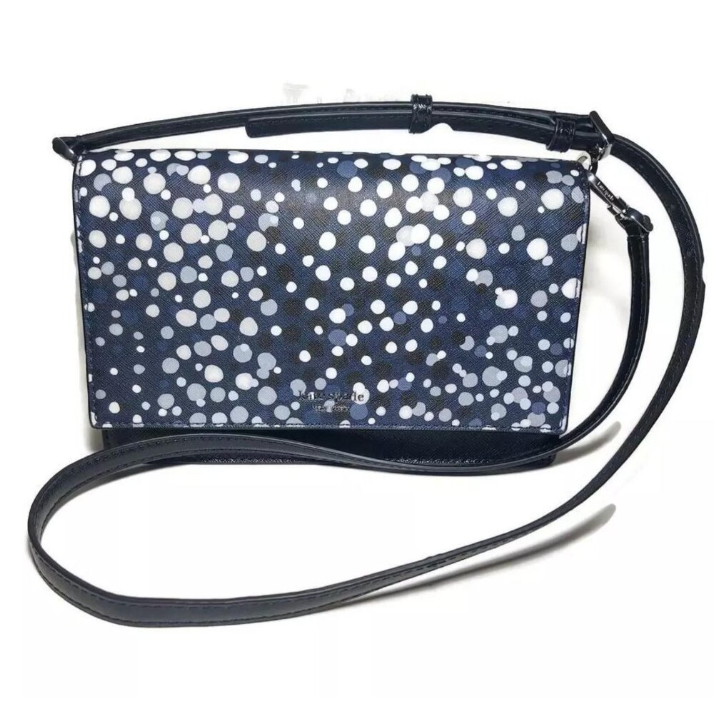 KATE SPADE Convertible Cameron Soiree Dot Crossbody Handbag WKRU6361-974 - Picture 5 of 6